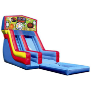 big inflatable slide